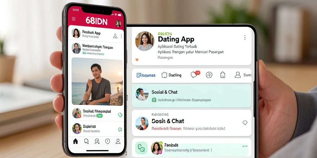 Tampilan antarmuka 68IDN yang modern dan mudah dijelajahi.