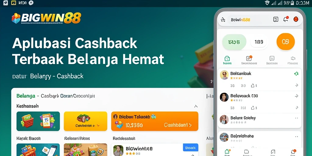 Tampilan antarmuka aplikasi BIGWIN88 yang user-friendly dan menarik.